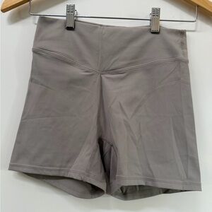 Balance Athletica Cloud Collection Gray Biker Shorts